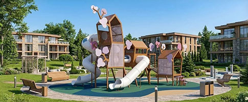 Покрытие на детской площадке
